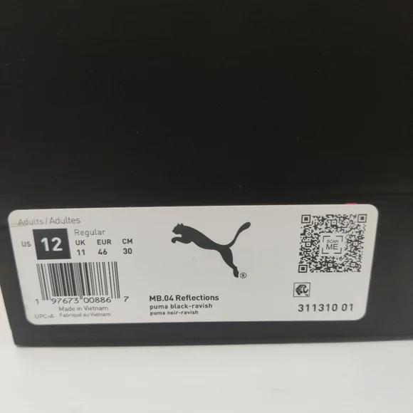 Men's Puma MB.04 Reflections 311310 01 Size 12 - Picture 8 of 8